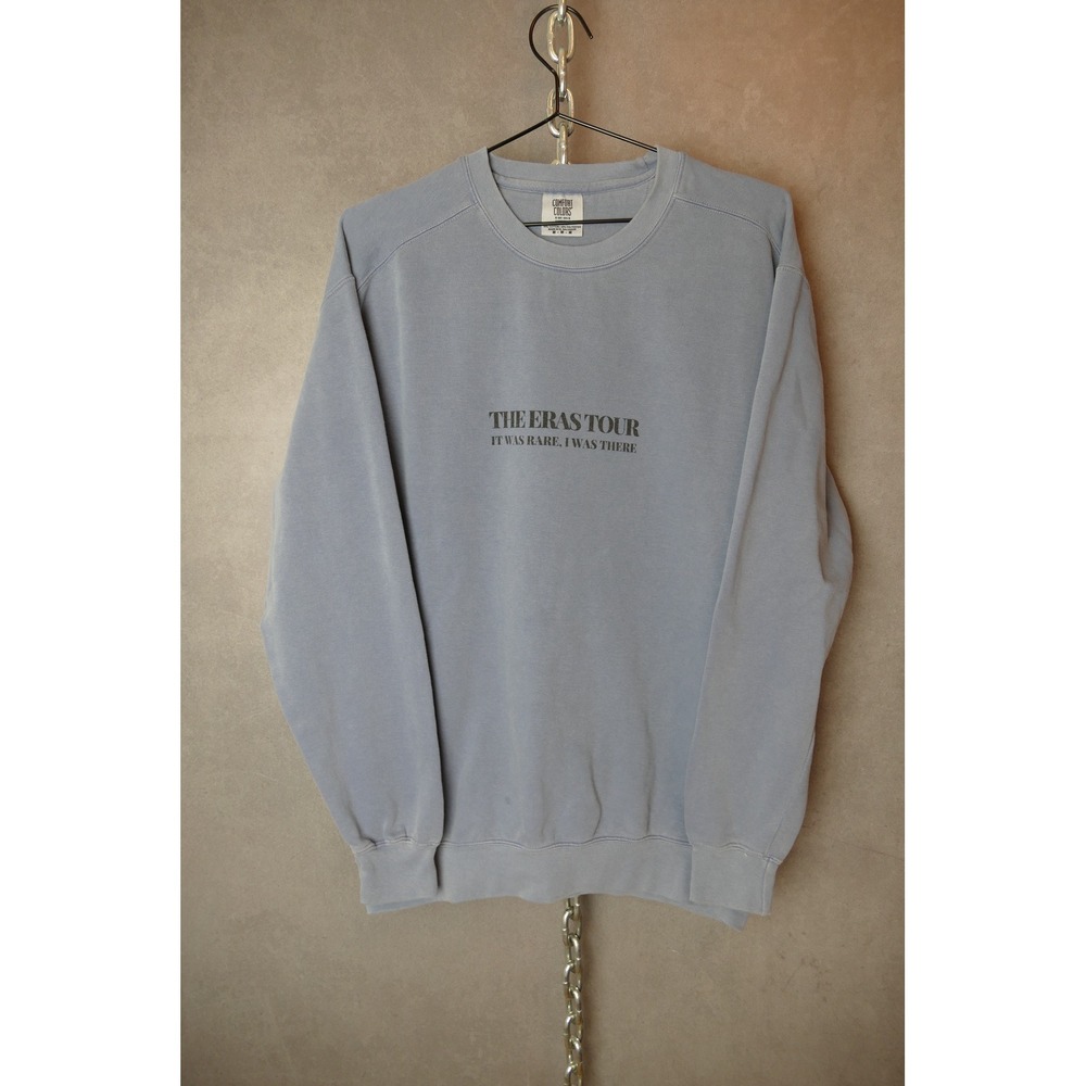 Taylor‎ Swift The Eras Tour Seattle WA Concert Sweatshirt Comfort Colors Medium